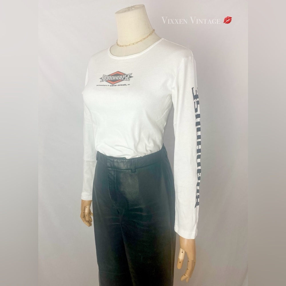 VINTAGE Y2K ARIZONA 'ROADHOUSE' BIKERCORE LONG SLEEVE TEE